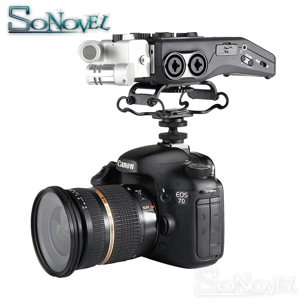 Ударное крепление для микрофона BOYA Zoom H4n/H5/H6 Sony Tascam DR-40 DR-05 Recorders Microfone Shockmount Olympus |