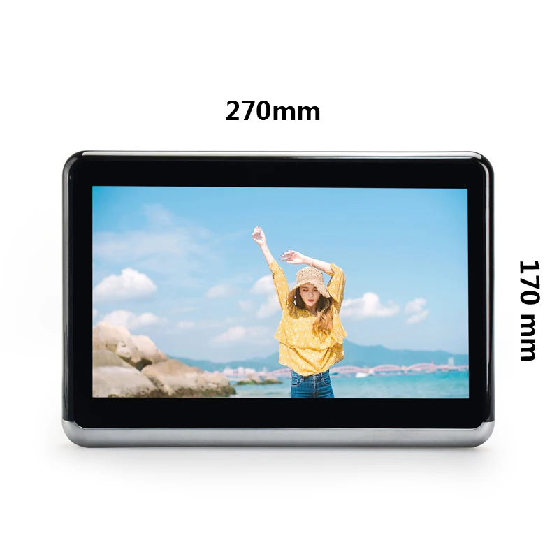 10 дюймов Автомобильный Подголовник DVD монитор плеер Android 6,0 HD 1080P Автомобильный видеорегистратор Поддержка WI-FI/HDMI/USB/SD/Bluetooth/FM передатчик