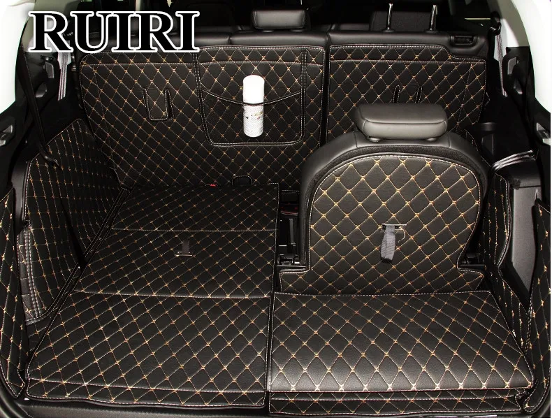 Высокое качество! Полный набор автомобильных ковриков для багажника Peugeot 5008 7