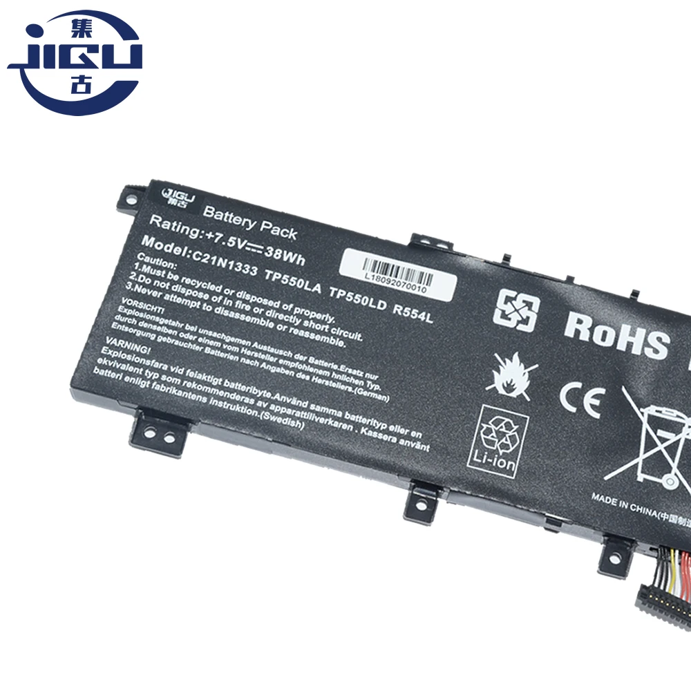 Батарея для ноутбука JIGU C21N1333 C21NI333 Asus TP550L TP550LA TP550LD TP550LJ Transformer Book Flip tp550