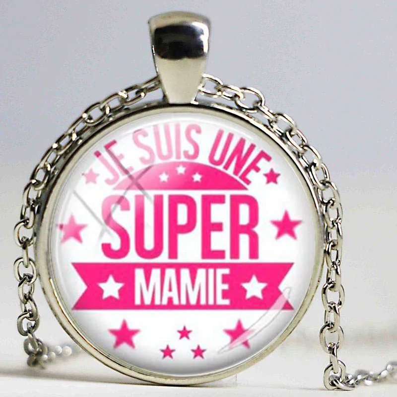Новая модная подвеска Jaime Mamie Художественная печать фото ювелирные изделия Je Suis Une