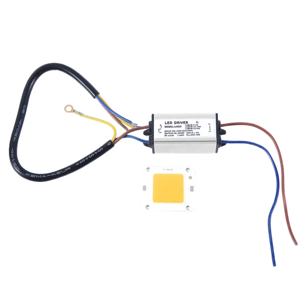 Светодиодный интегрированный чип 30 Вт светильник высокой мощности COB для DIY