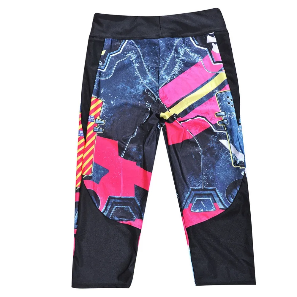 Лидер продаж женские штаны с 7 точками пикантные леггинсы красные принтом