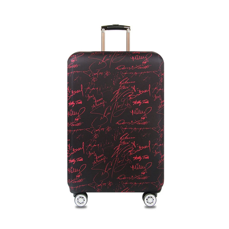 Толще граффити Дорожный чемодан защитный чехол тележка эластичный от пыли