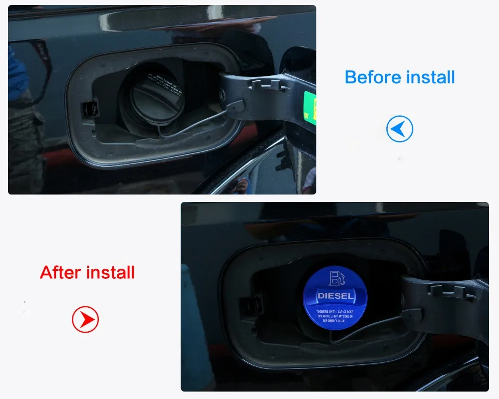 Наклейки на крышку автомобильного дизельного топлива для Land Rover Discovery 4 LR4 5 Range Sport