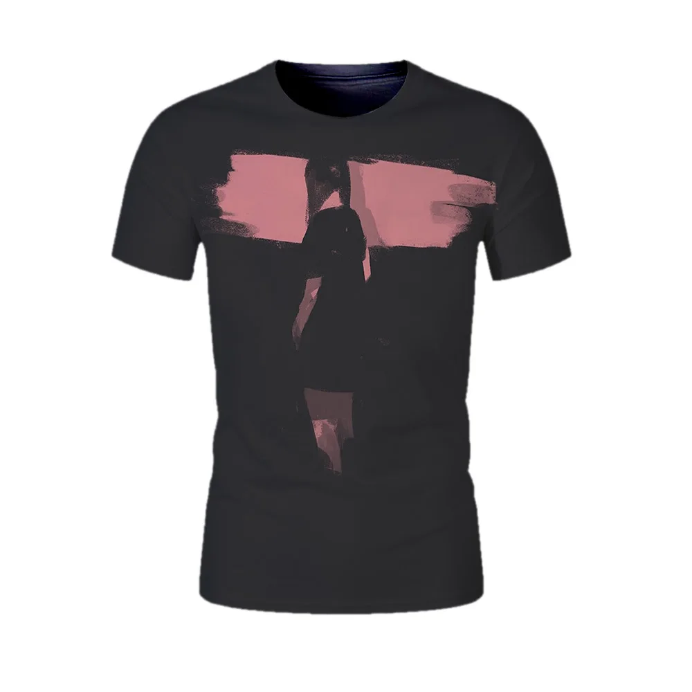 anime 3D cartoon print T-Shirts cool girl t shirts graphic tees men summer women shirt streetwear teens tshirt casual tops | Мужская