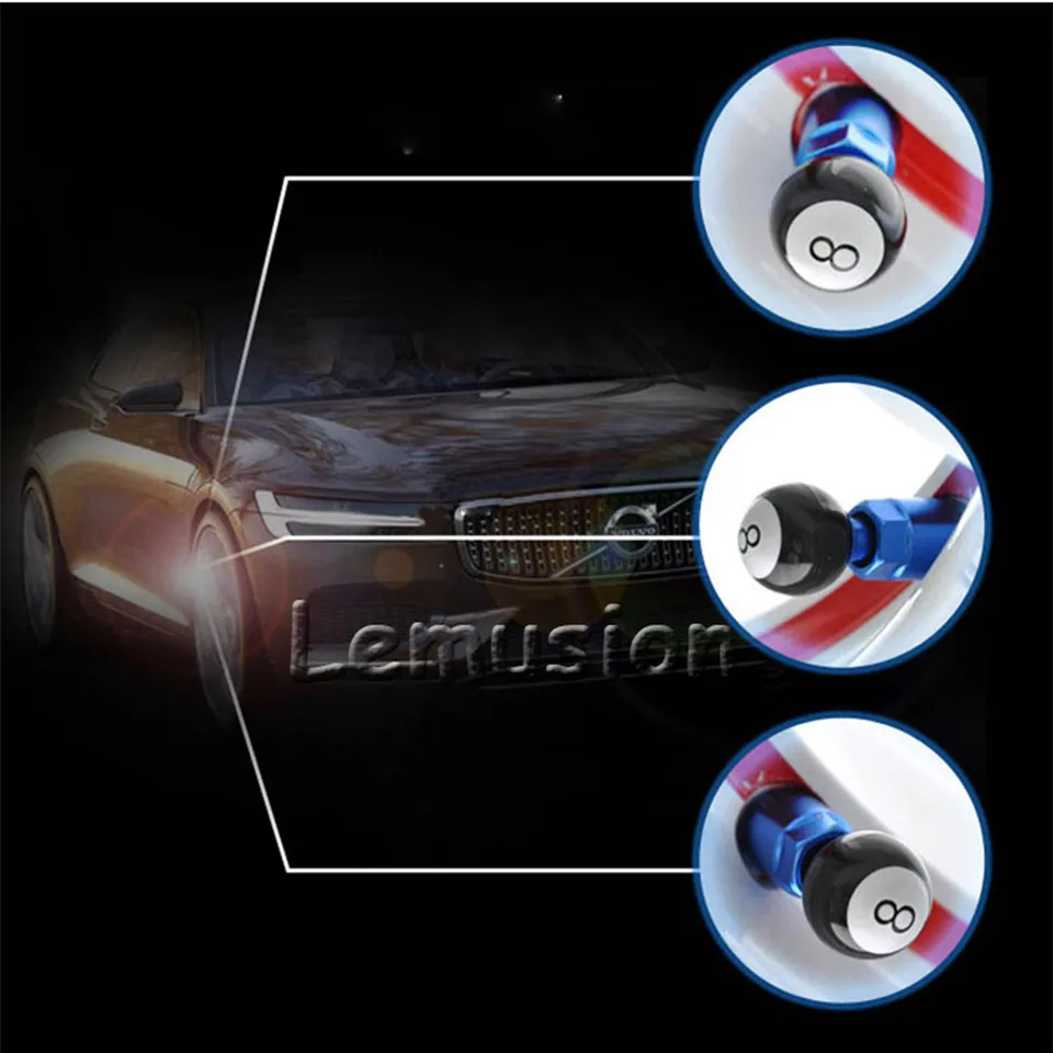 ZD автомобильный Стайлинг Колеса Шины Клапаны покрышки для Renault Megane 2 3 Duster VW Touran Passat B6 Golf 7 T5 T4 Fiat 500 аксессуары