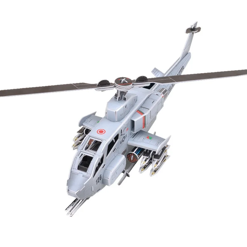 Вертолет 3D модель комплект головоломка игрушка Развивающие игрушки для детей