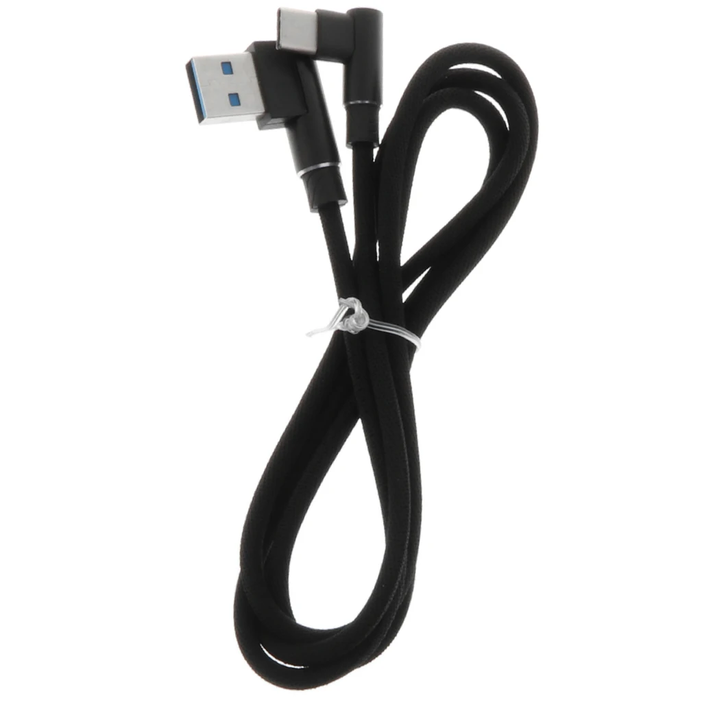 1 м/3 3 фута USB 2 0 Type C 90 градусов кабель Мобильный телефон зарядное устройство