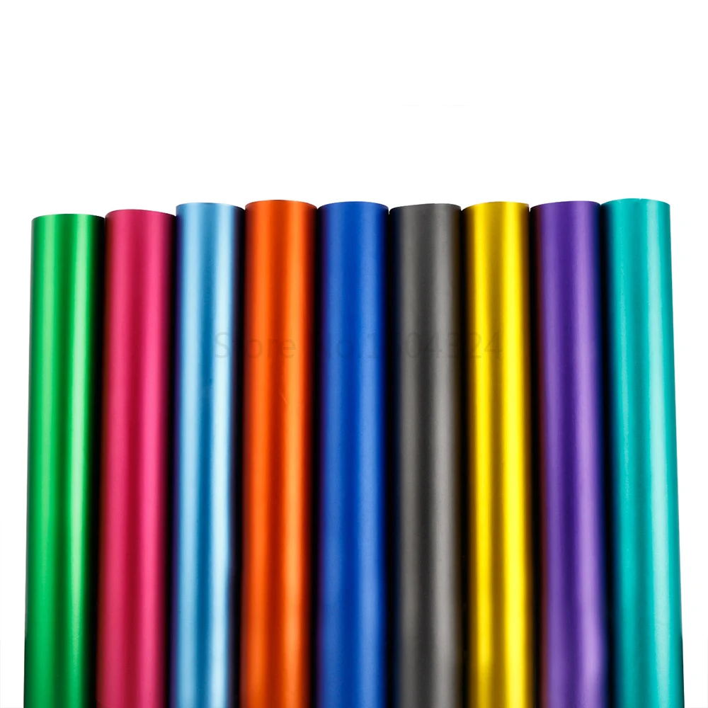 10/30*100 см матовая хромированная ледяная пленка виниловая упаковка Автомобильная