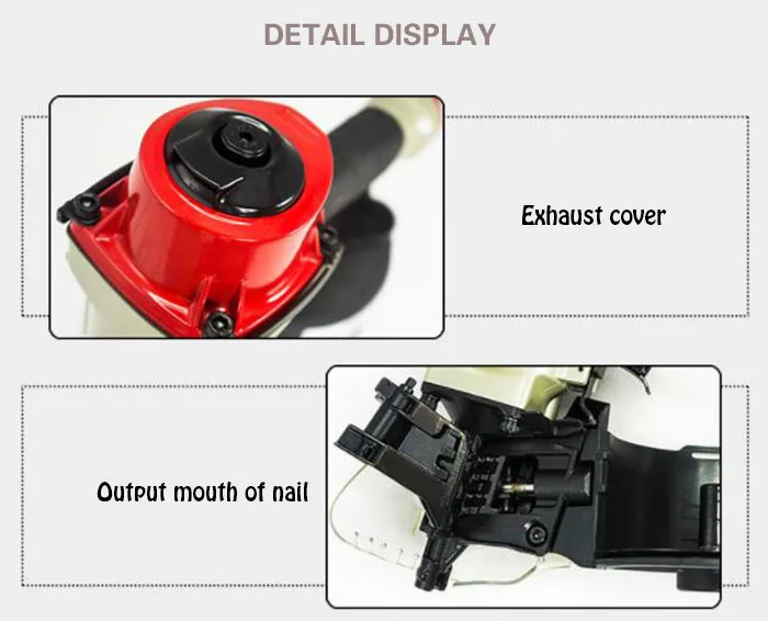 Высококачественный промышленный пневматический гвоздезабивной инструмент MCN55