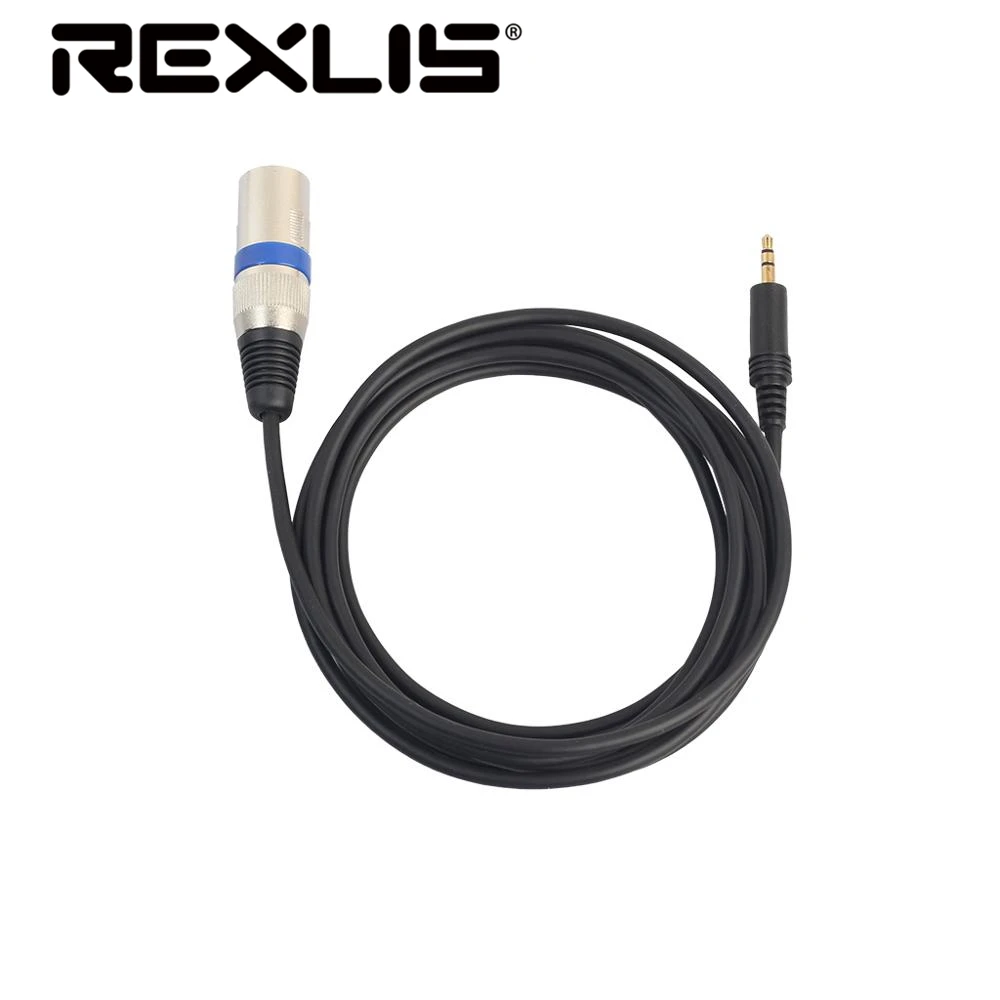 REXLIS 3 метра 5 мм стерео разъем для контактного XLR кабеля микрофона