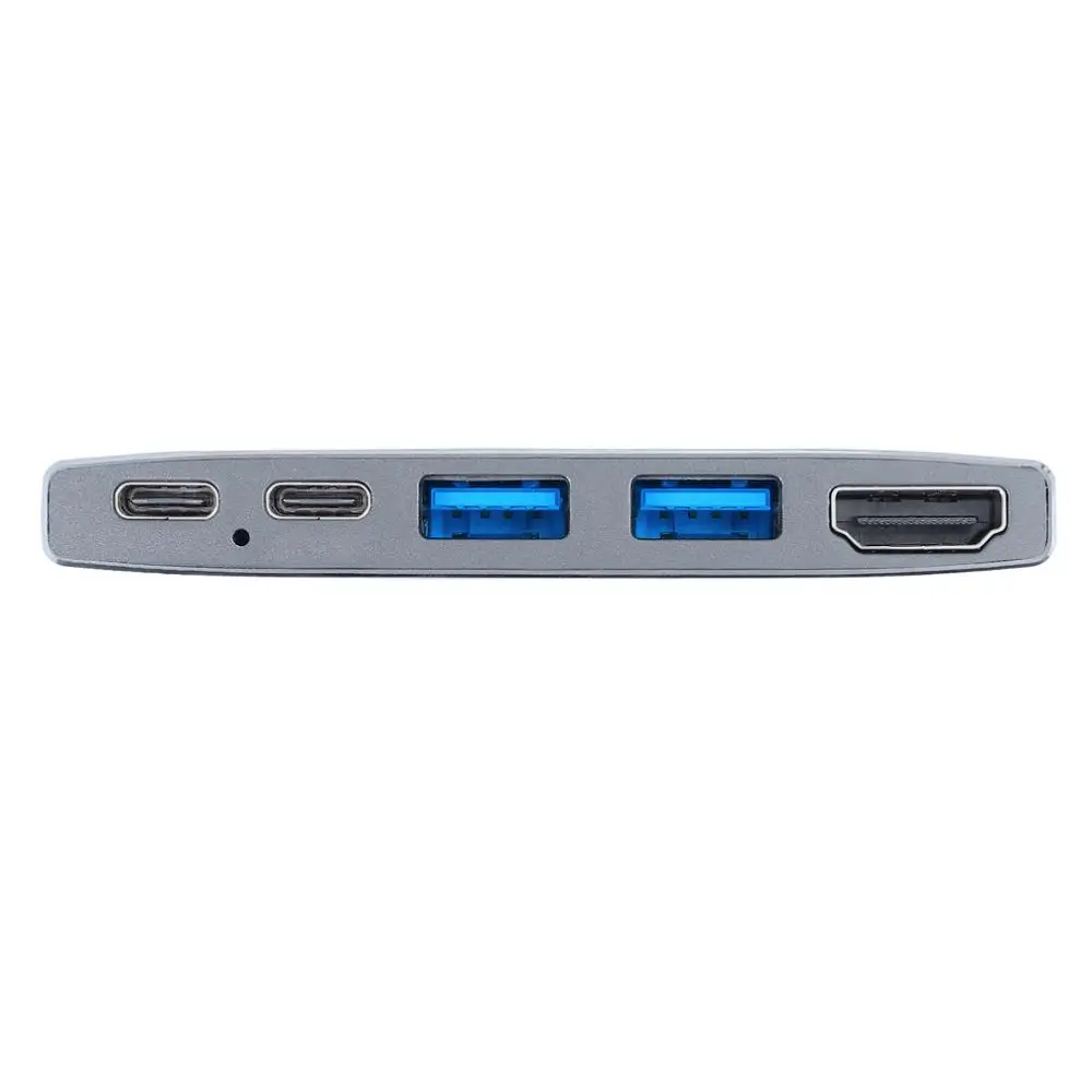USB концентратор LiNKFOR HDMI адаптер 6 в 1 C 2 порта 4K для док станции Surface Go|Кабели USB| |