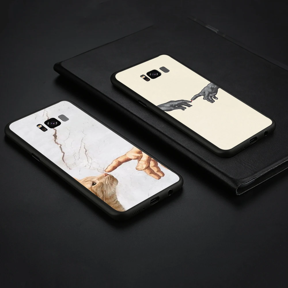 Мягкий чехол из ТПУ для Samsung Galaxy S8 S9 S10 Plus A6 A8 A9 2018 A30 A50 | Мобильные телефоны и