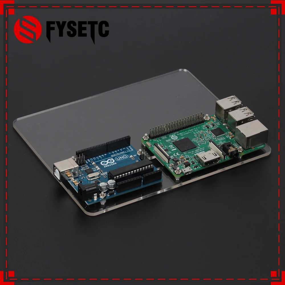 Raspberry Pi 3 Model B акриловая Монтажная пластина DIY для экспериментального прототипа