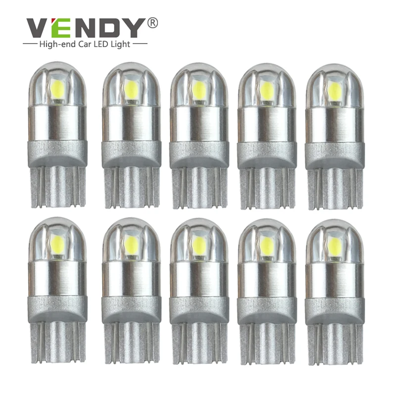 10 шт. W5W T10 3030 светодиодные фары для автомобиля 12V 194 168 2825 ширина положения лампы