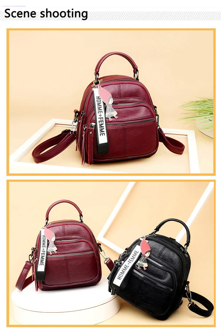 LANYIBAIGE, Женский мини рюкзак в консервативном стиле, Молодежные кожаные рюкзаки для девочек-подростков, женская школьная сумка, рюкзак mochila S