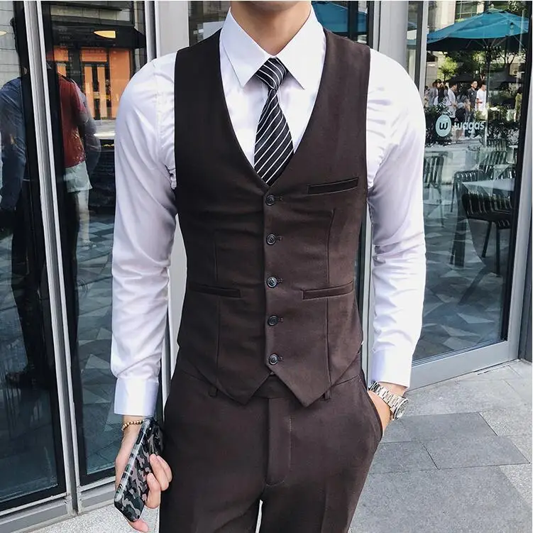 Роскошные мужские свадебные костюмы женский костюм Slim Fit Мужские брендовый