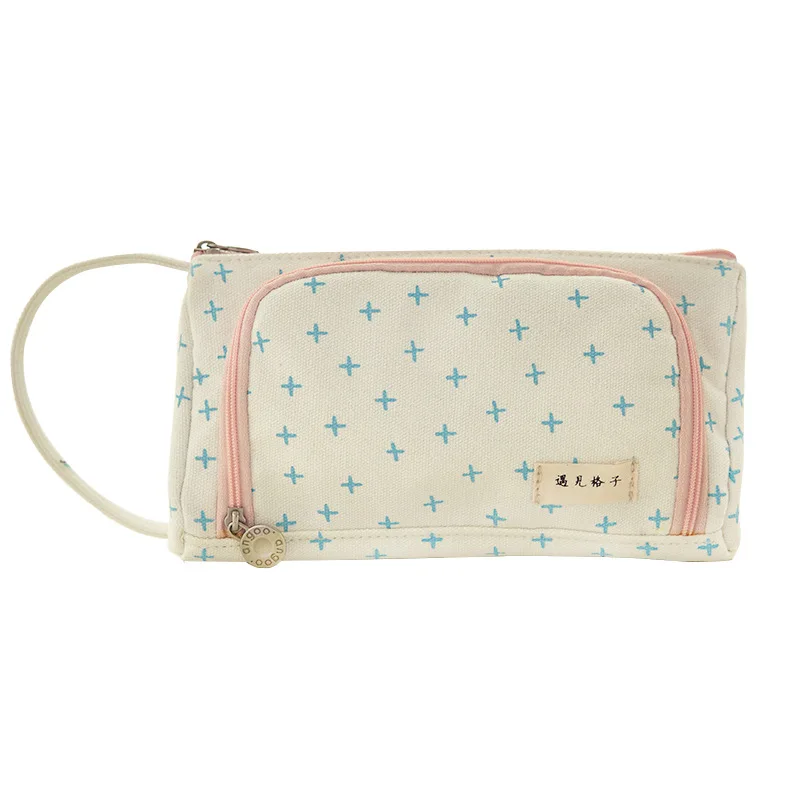 Чехол для карандашей и большой в клетку школьные принадлежности девочек подарок