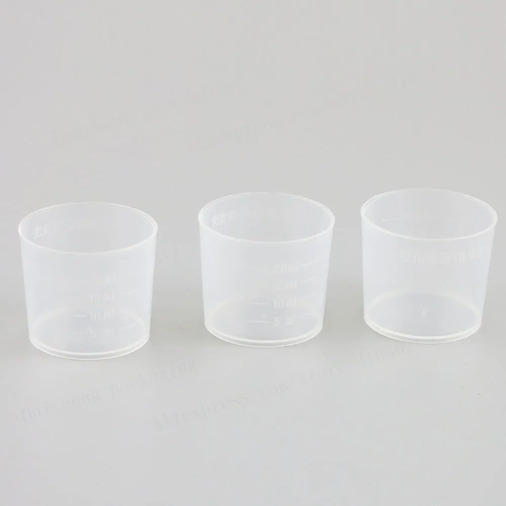 Прозрачная мерная чашка 20 мл 12 шт.|cup plastic|cup cupscups graduated |