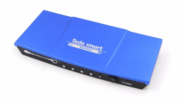 Красочные высокое качество Ultra HD 4K HDMI переключатель HDMI разветвитель 1x4 с адаптером питания HDTV DVD Xbox 360 One PS3 PS4