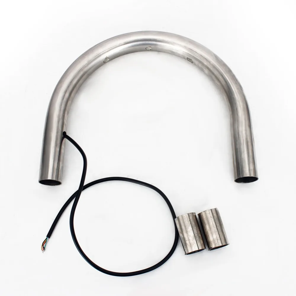 BIKINGBOY Universal Cafe Racer Seat Frame Hoop Loop With LED Light End Brat for Honda CB 500 550 650 750 |