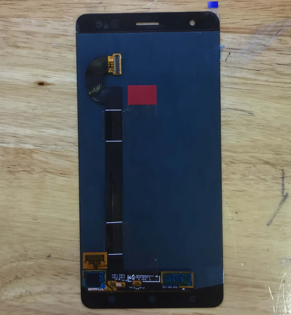 ЖК-дисплей Золотой синий черный для ASUS Zenfone 3 Deluxe ZS570KL Z016D Полный ЖК-дисплей кодирующий преобразователь сенсорного экрана в сборе 1 шт. Z016S