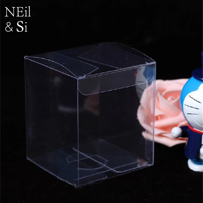 Пластиковая подарочная коробка косметическая бутылка игрушечная свеча