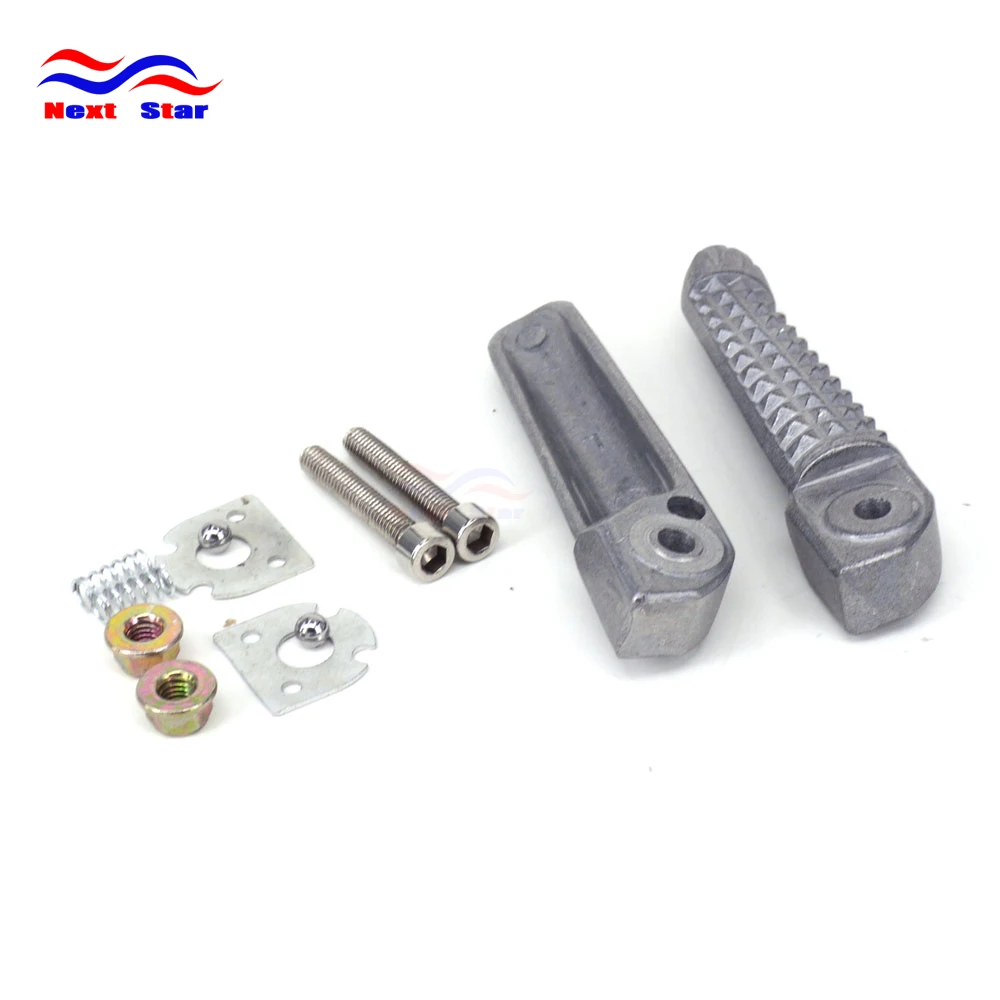 Motorcycle Front Foot Pegs Footrest Pedals For Yamaha YZF R1 2002-2014 R6 2003 2004 2005 2006 2007 2008 2009 2010 2011-2014 | Автомобили и