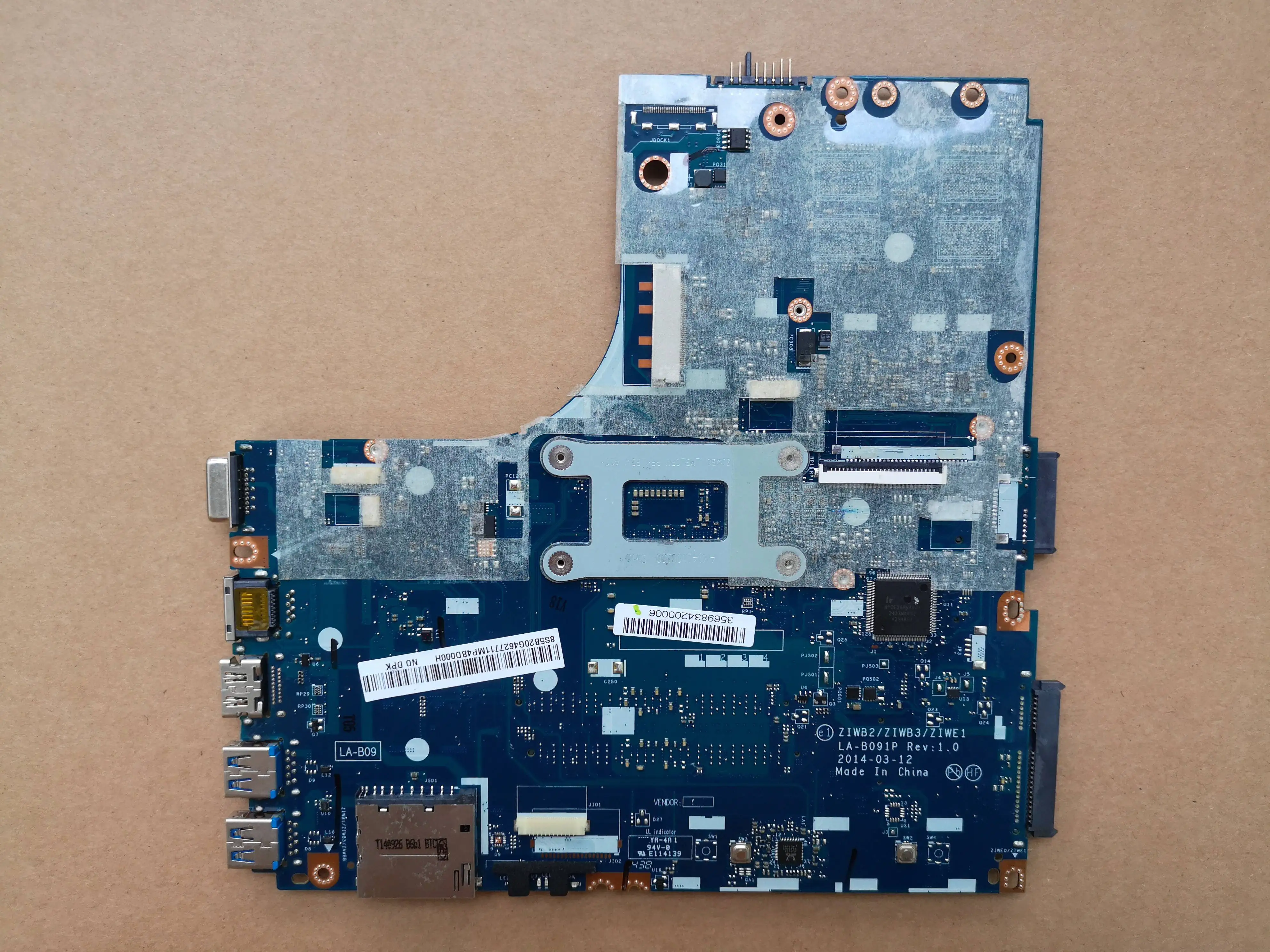 ZIWB2/ZIWB3/ZIWE1 LA-B091P материнская плата для Lenovo Ideapad B40-70 B40 70 ноутбука | Компьютеры и офис