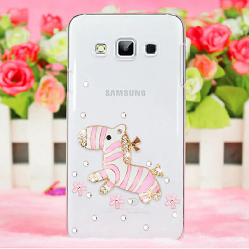 Новый 3D Кошка балет любовь bling Кристалла алмаза Сотовый Телефон Оболочки назад