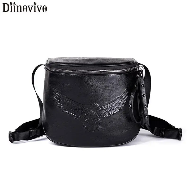Сумка на плечо DIINOVIVO Rock Eagle маленькая сумка Кроссбоди в стиле хип хоп для женщин