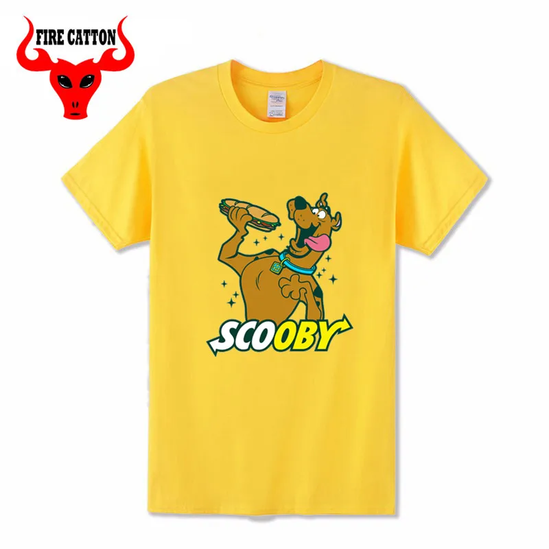 Новинка летняя супернатуральная футболка классная модная для малышей Scooby Doo