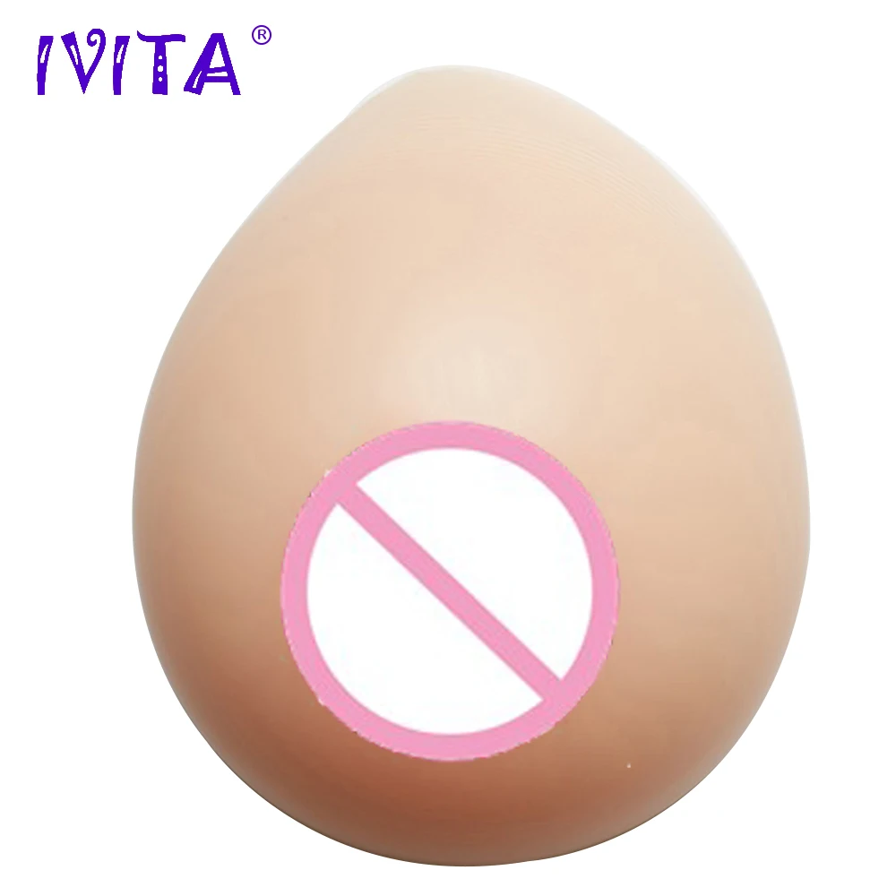 IVITA 1200 г поддельные реалистичные силиконовые груди формирует Трансвестит