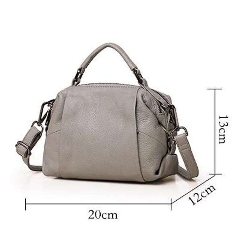 

EUMOAN Leather ladies bag new handbag shoulder Messenger bag fashion first layer leather leather bag