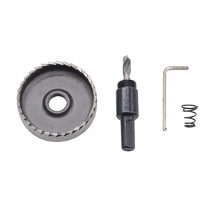 1 шт., сверло 283032353840424548505355 мм, сердечник для металла, кольцевая пила, высокоскоростной стальной сердечник, специально для HSS, нержавеющая сталь сталь