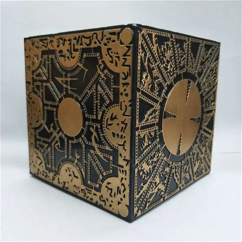 Hellraiser жалование конфигурации головоломка коробка фигурка куб ужас фильм коллекция игрушка модель жалование конфигурации ПВХ Фигурки игрушки