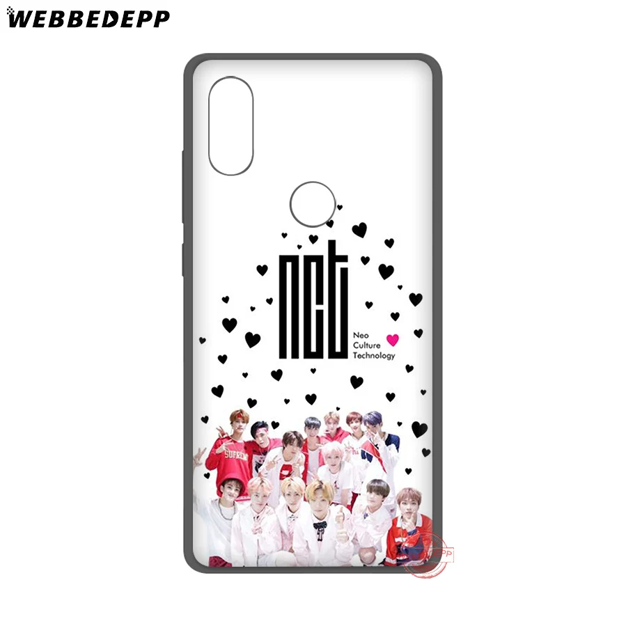 WEBBEDEPP NCT 127 группа Kpop Boy мягкий силиконовый чехол для Xiaomi Mi 6 8 9 SE MAX 3 A1 A2 Lite F1