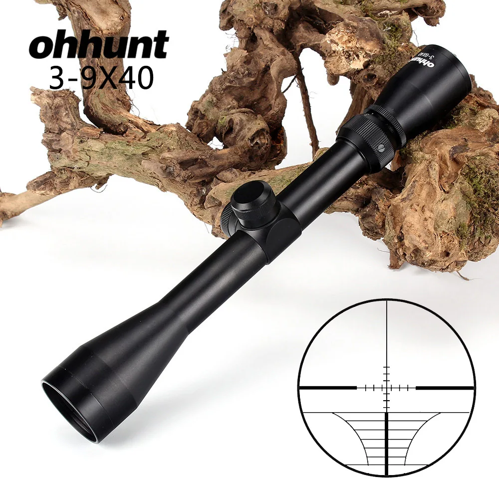 Ohhunt 3 9X40 охотничья воздушная винтовка прицел провод дальномер Сетка арбалет