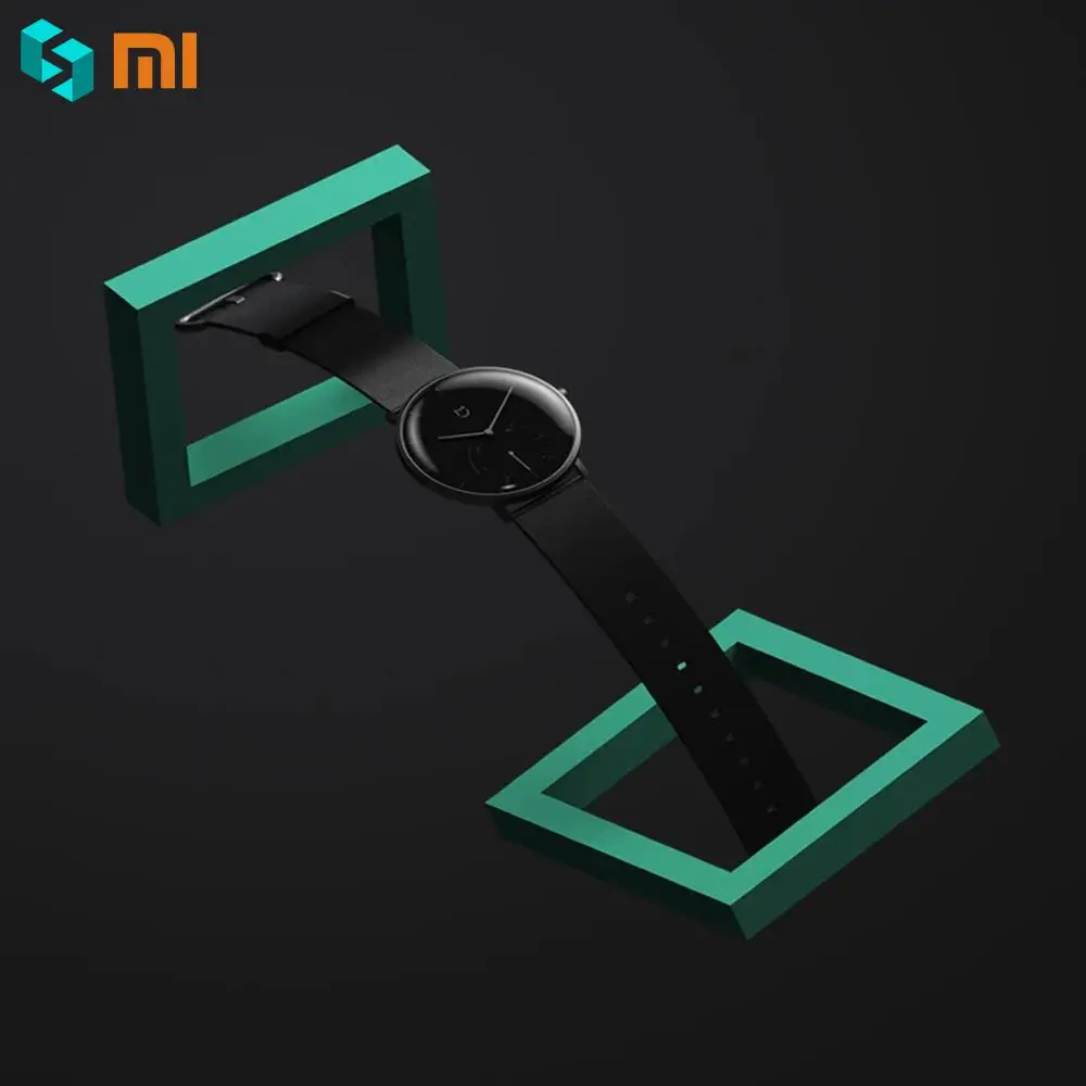 Оригинальные кварцевые Смарт часы Xiaomi Mijia IP67 водонепроницаемые с шагомером из