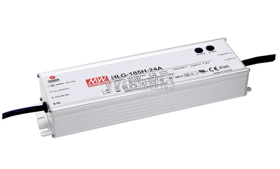 MEAN WELL оригинальный HLG-185H-20B 20 в 9 А HLG-185H 186 Вт IP67 один светодиодный ход PMW драйвер с