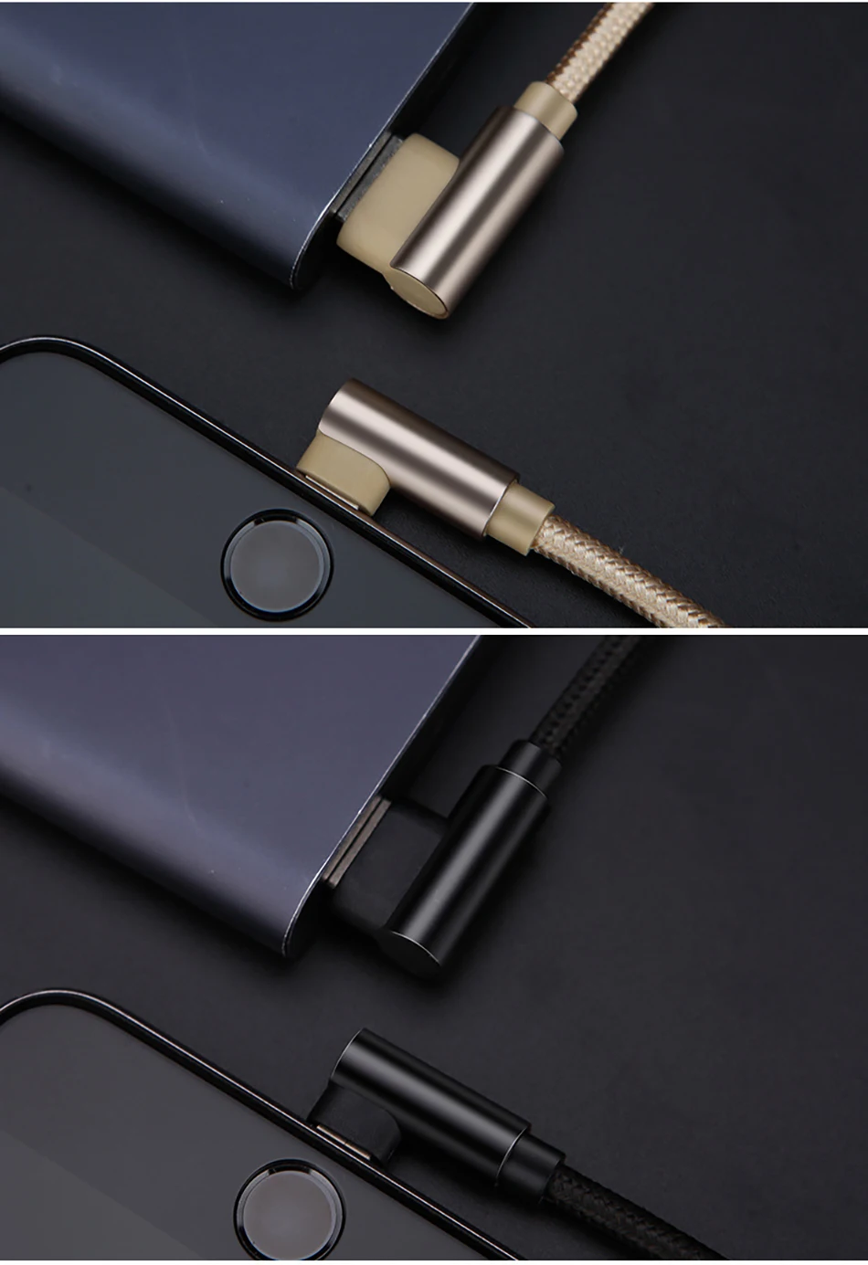 NOHON 90 градусов Освещение USB кабель для передачи данных Зарядка для iphone X 8 7 6 6S 5S Plus 5C 5 SE XS MAX XR 2A телефон зарядное устройство кабели 1 м 2 м