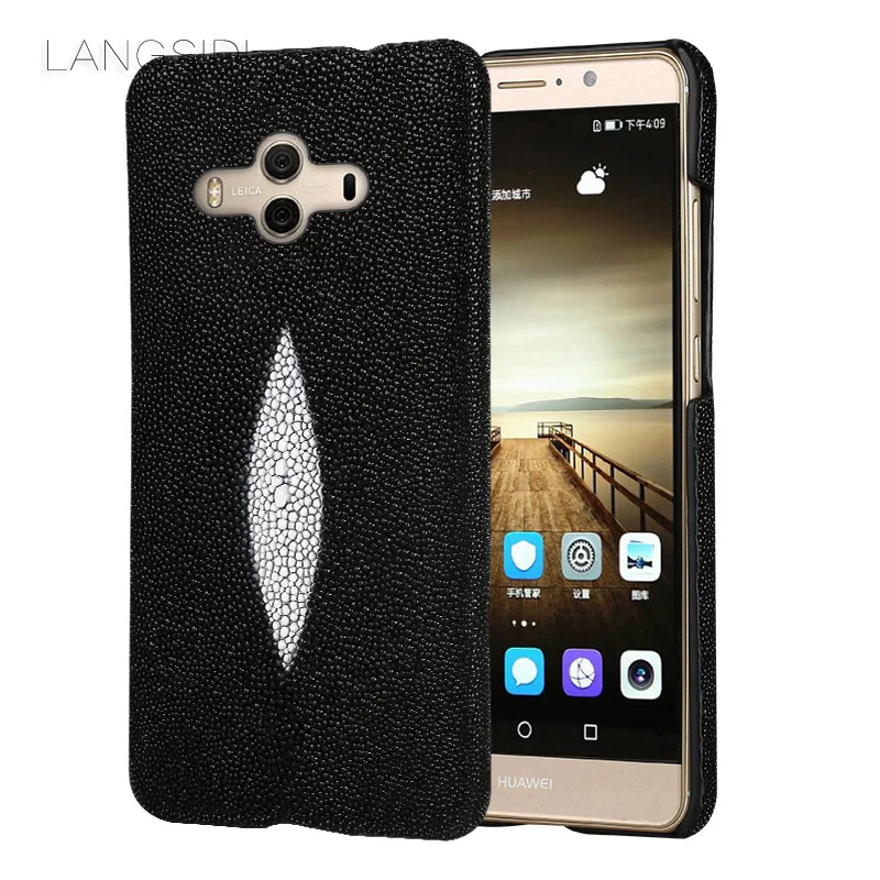wangcangli brand mobile phone case pearl fish half a pack of For Huawei Mate 10 custom processing | Мобильные телефоны и