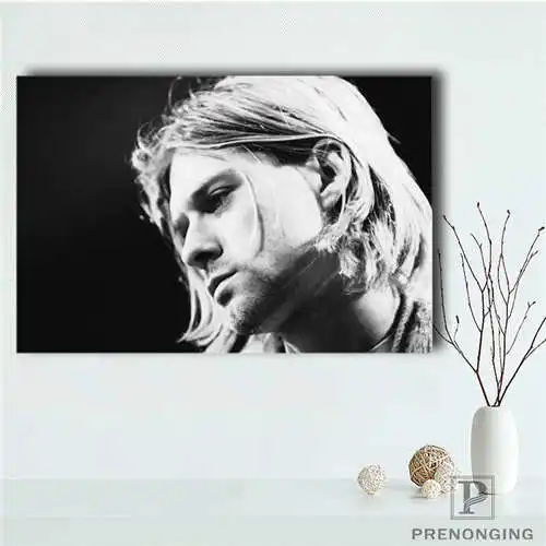 На заказ Курт Кобейн (2) @ печать плакатов ткань настенные художественные картины