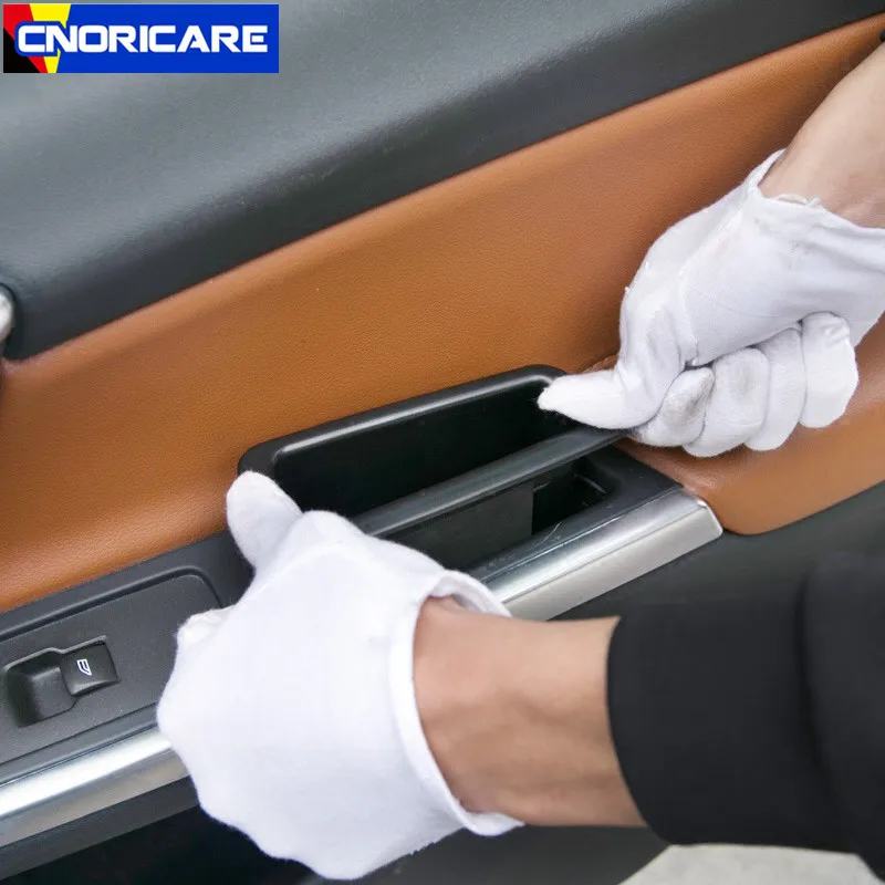 Автомобильный Дверной ящик для хранения, декоративная крышка ABS для Volvo XC60-17, внутренние модифицированные аксессуары