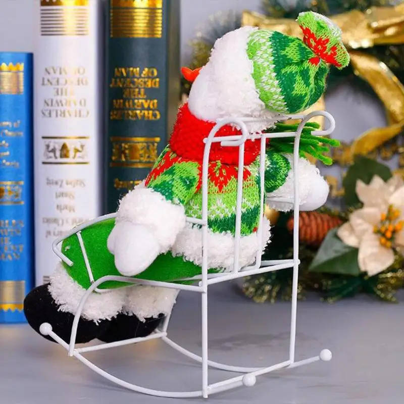 Новогодние товары кресло-качалка Санта Клаус куклы украшения для дома Xmas