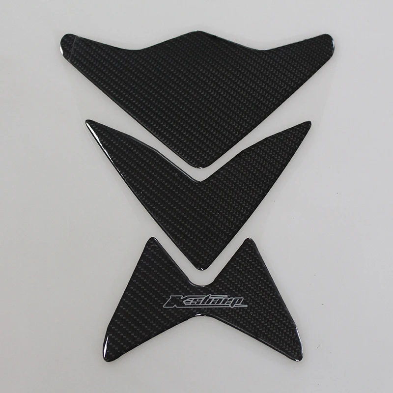 Углерода Волокно Топливный бак газа бензин Кепки Коврик защитный Стикеры значок