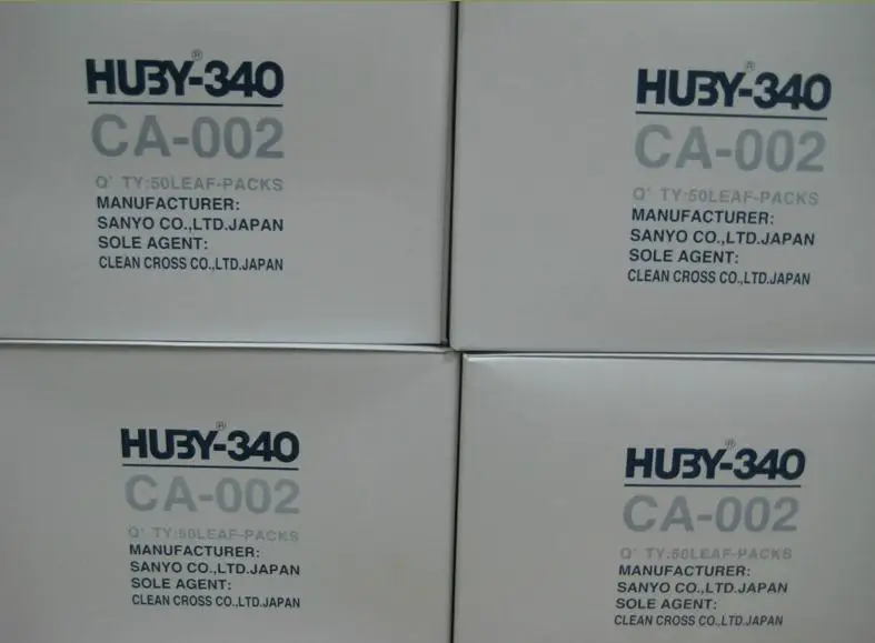 Оригинальные ватные палочки Huby из 340 хлопка (50 пакетов CA-002 шт.) чистящие тампоны |