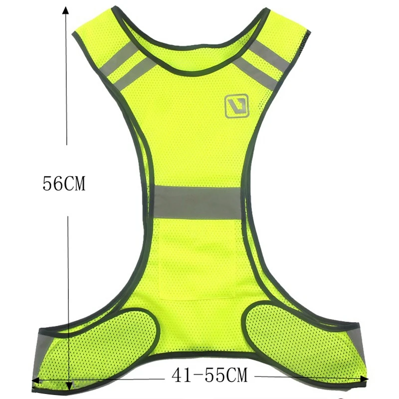 Светоотражающие жилеты для велоспорта Ropa Chaleco Ciclismo флуоресцентная велосипедная