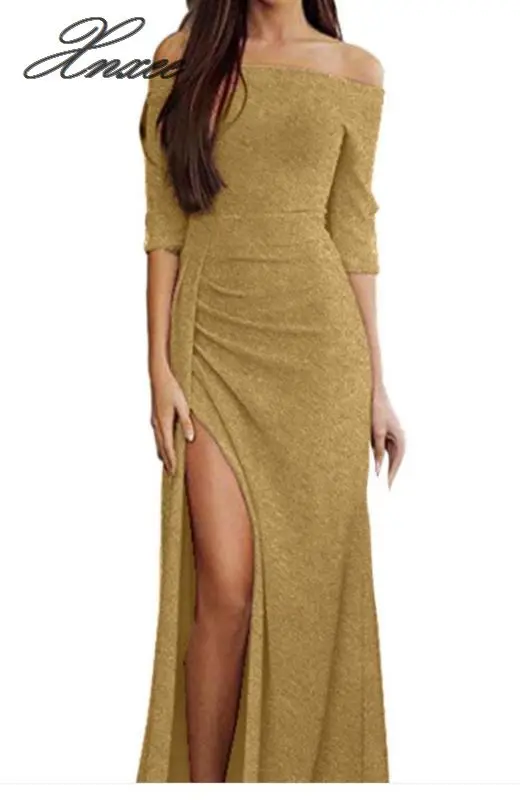 

Ladies bag hip open neck collar dress bright crystal dress banquet dress